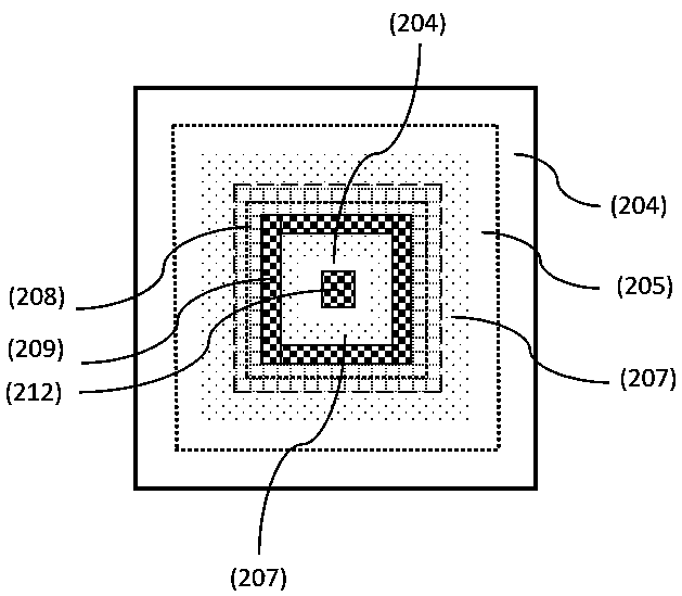 Silicon carbide MOS device with majority carrier diode