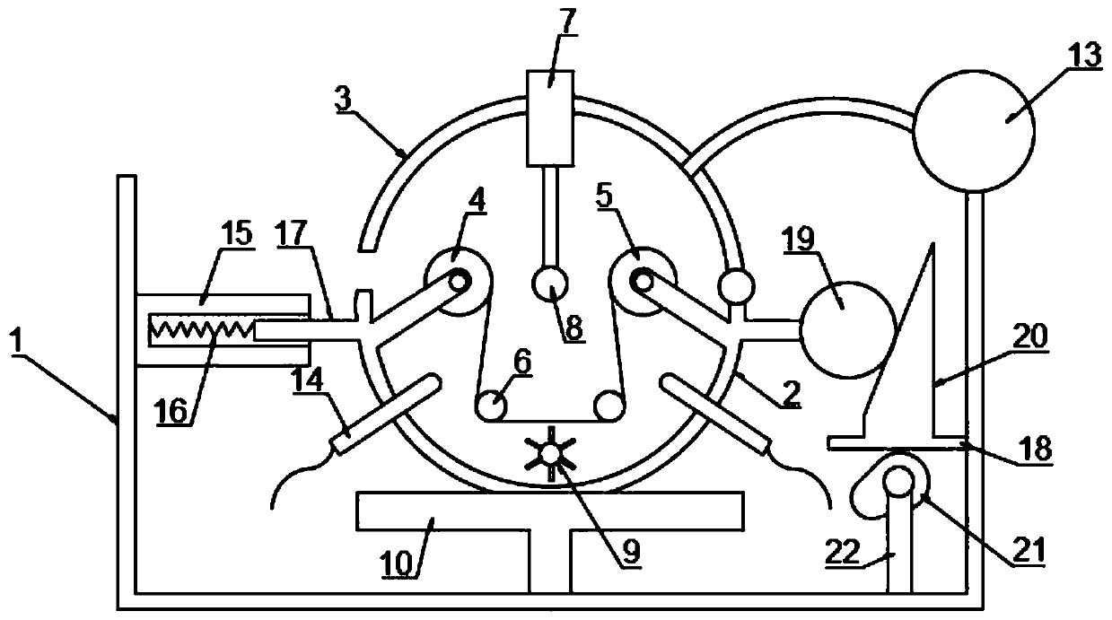 High-temperature high-pressure jig dyeing device for cotton cloth production and processing