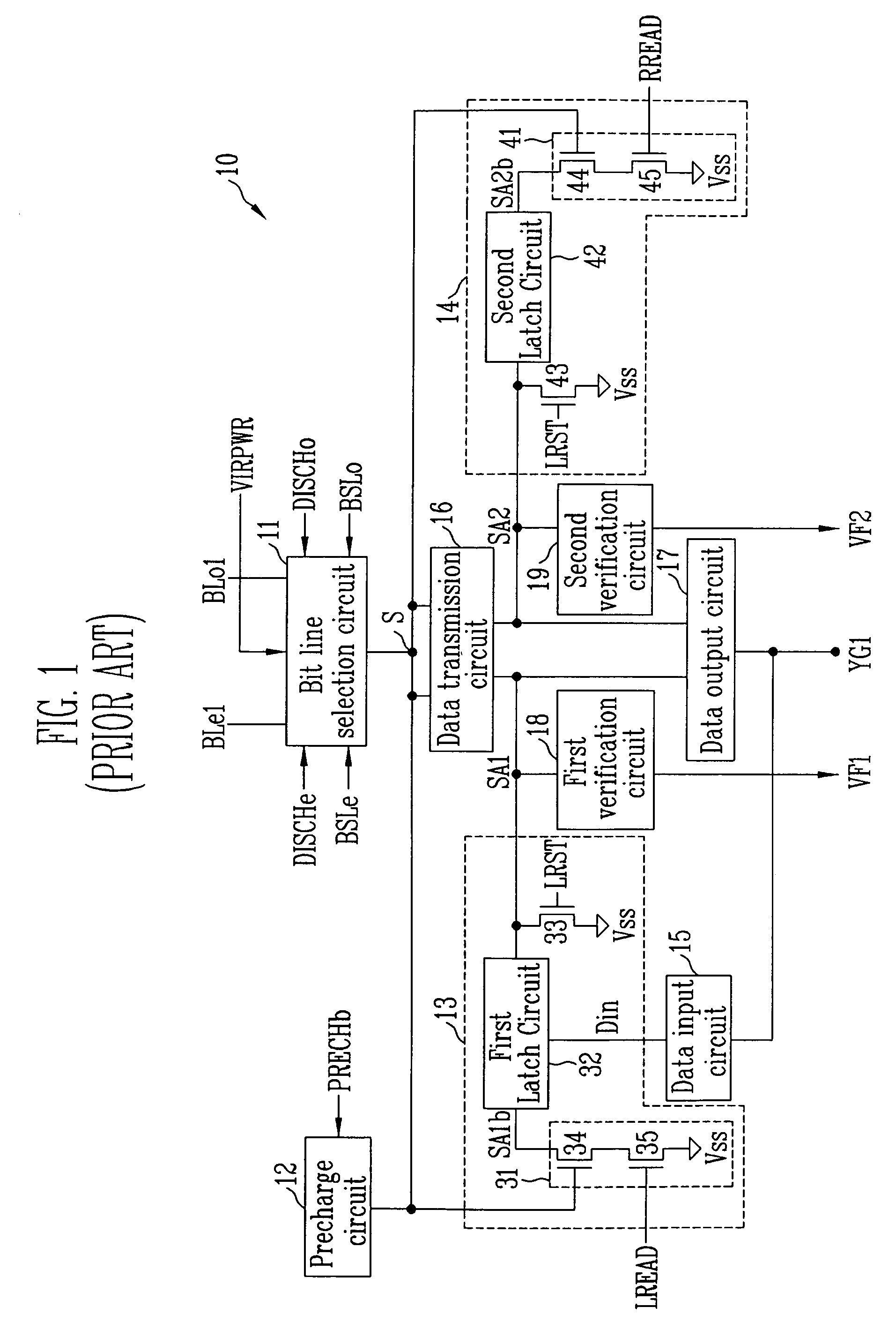 Page buffer circuit of flash memory device and program operation method thereof