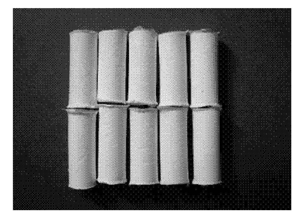 Chitin fiber reinforced polylactic acid three-dimensional porous support material and preparation method