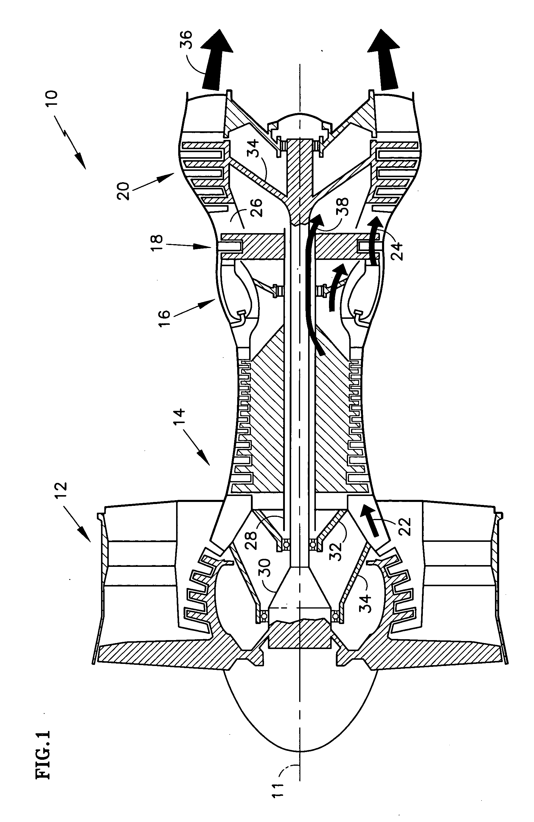 Integrated bladed fluid seal