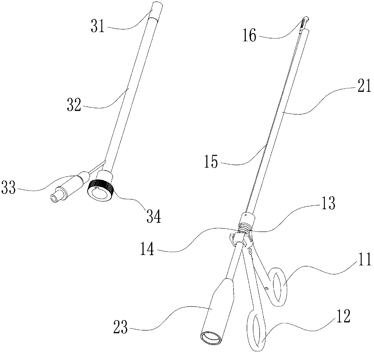 Visible multi-functional intrauterine contraceptive ring extracting method and contraceptive ring extractor