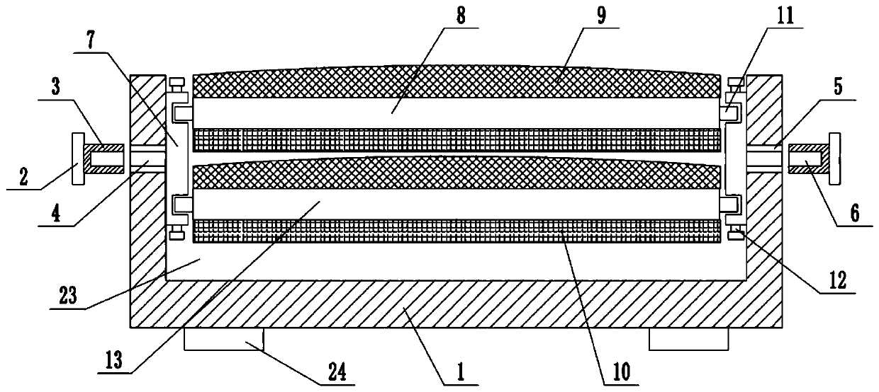 Hidden sofa capable of adjusting hardness of cushion