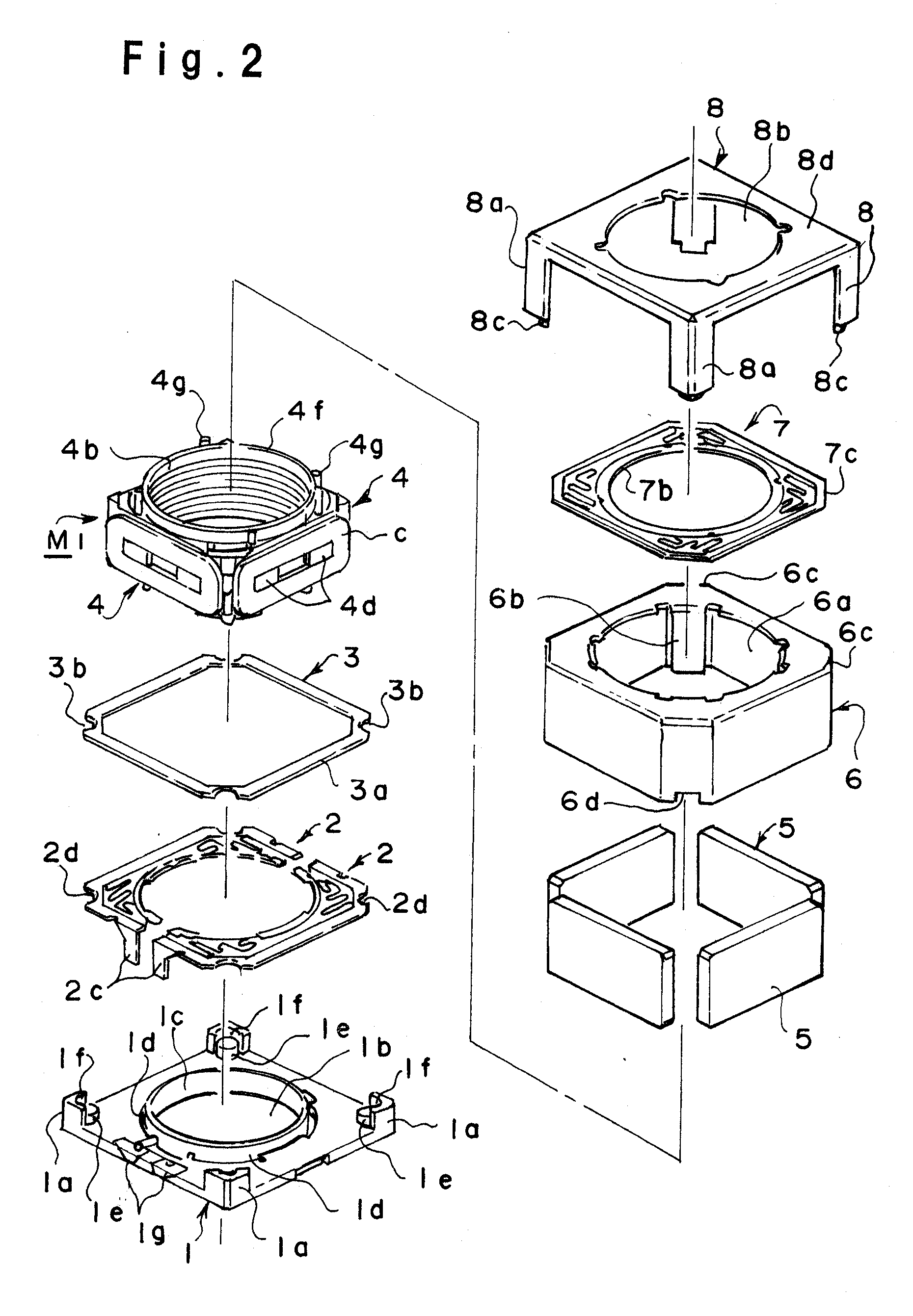 Voice coil type lens drive assembly