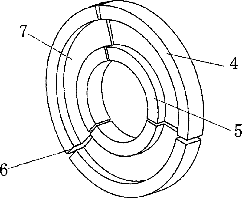 Brushless double-mechanical-port motor