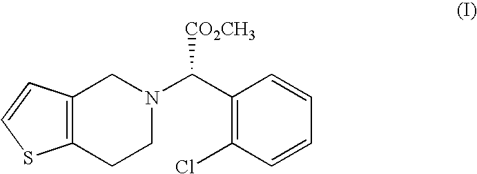 Method preparation clopidogrel and intermediates used therein