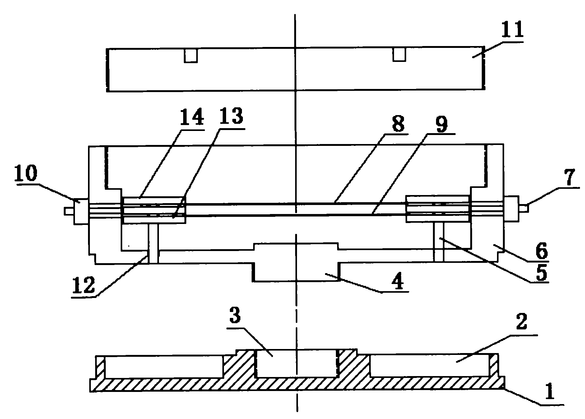 Optical fiber grating soil pressure sensor