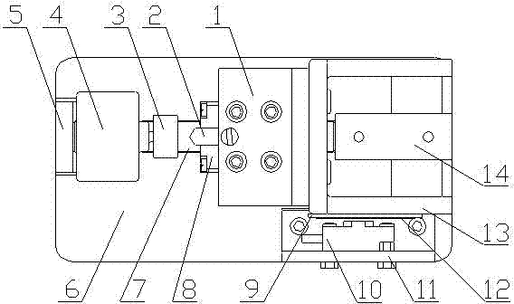 Precision nano-indentation test device