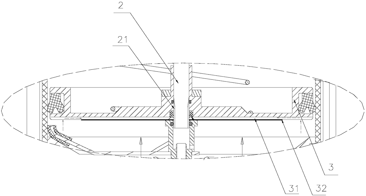 Pressure plate type lubrication pump for easy exhaust