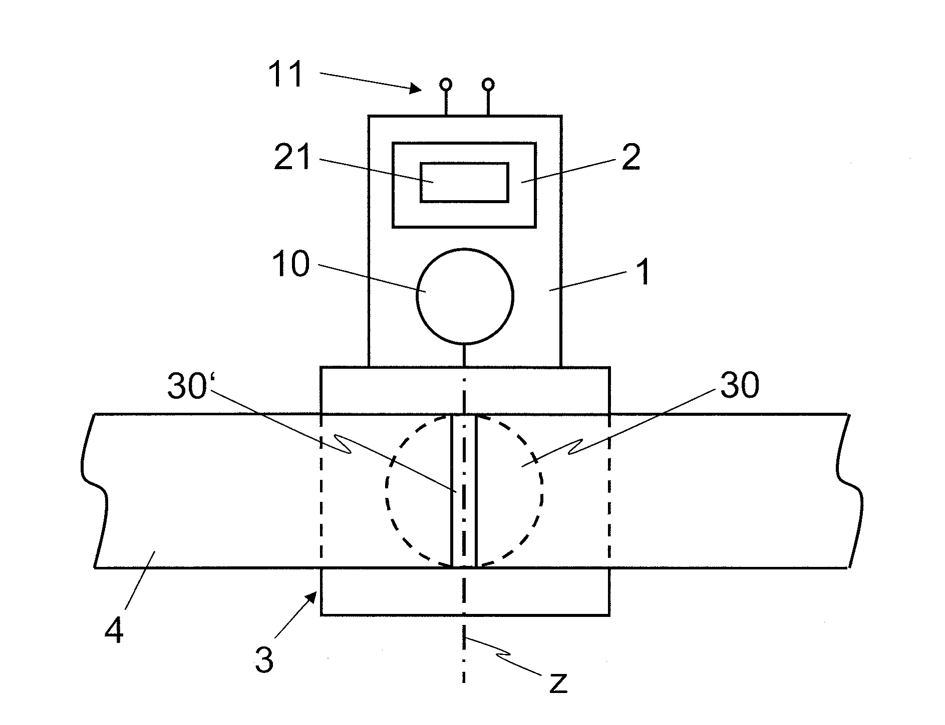 Method and devices for driving a damper