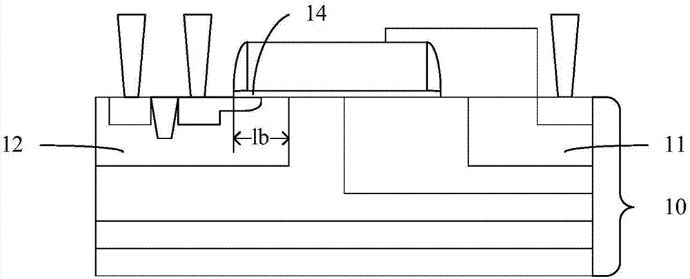 Transistor forming method