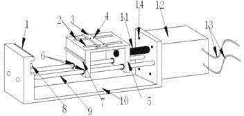 Pneumatic tube needle installation machine