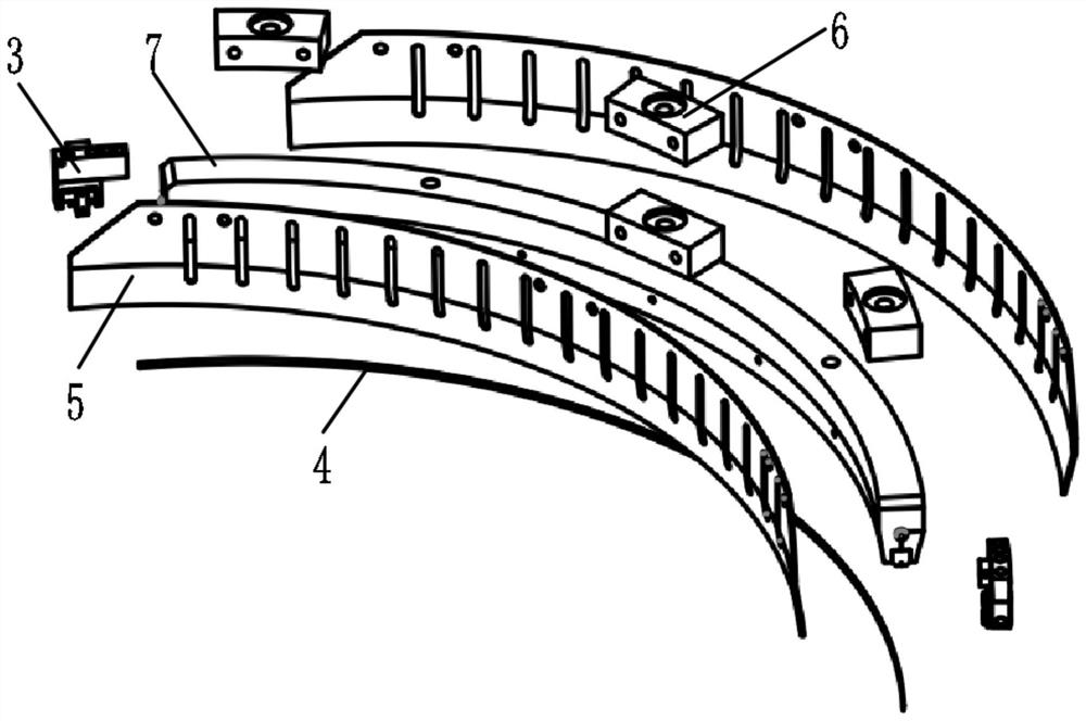 Arc cutter for thermal shrinkage of packaging film