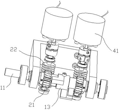 Rotating shaft rotating angle limiting and adjusting mechanism