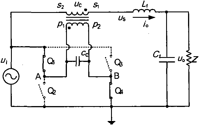 Serial power quality compensator based on alternating current (AC)/AC chopper