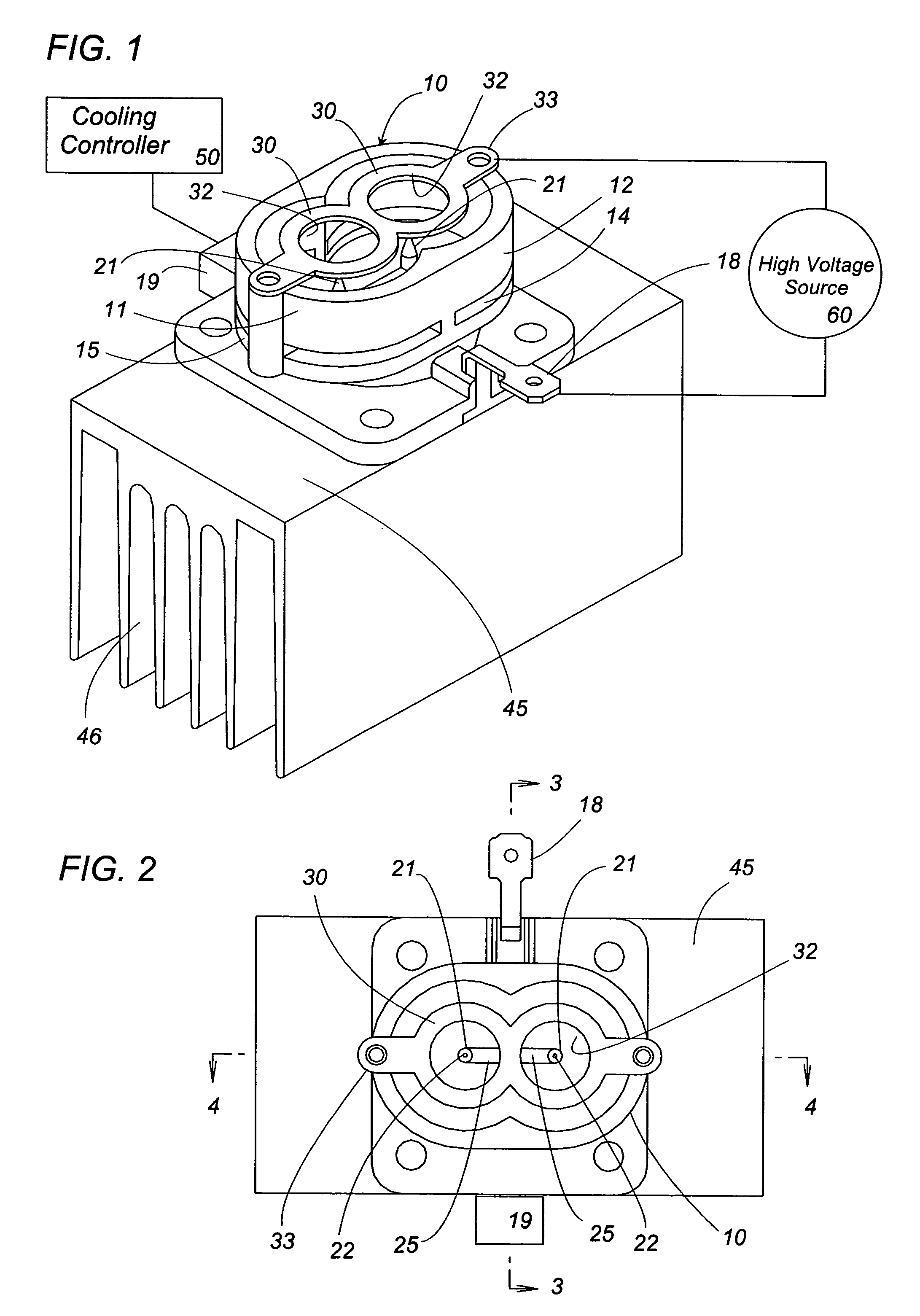 Electrostatcially atomizing device