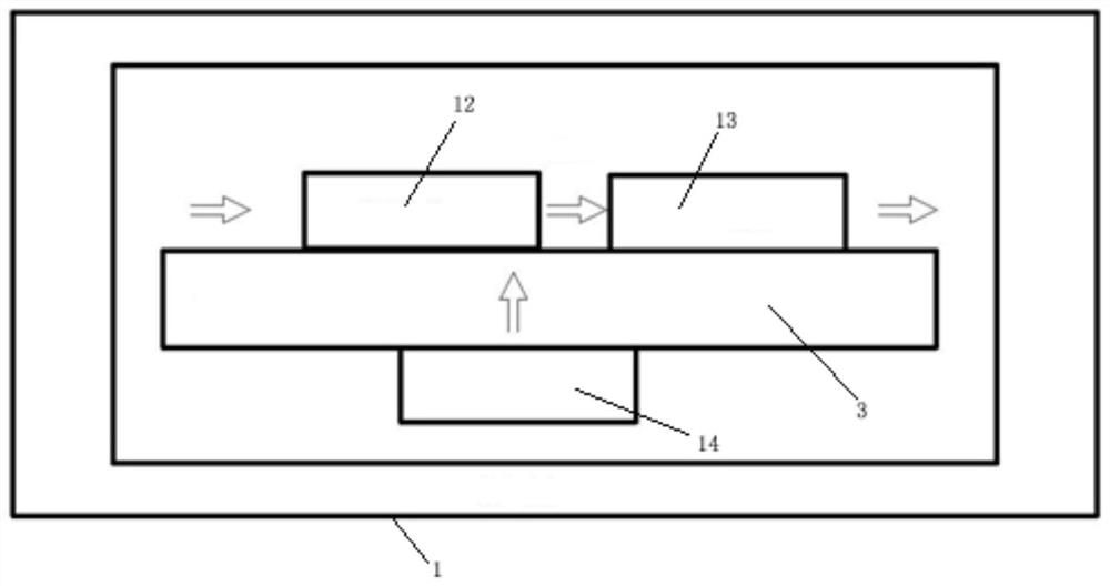 Microwave digital mixing assembly based on metal-based composite substrate