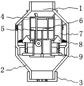 Water-saving device used for building decoration