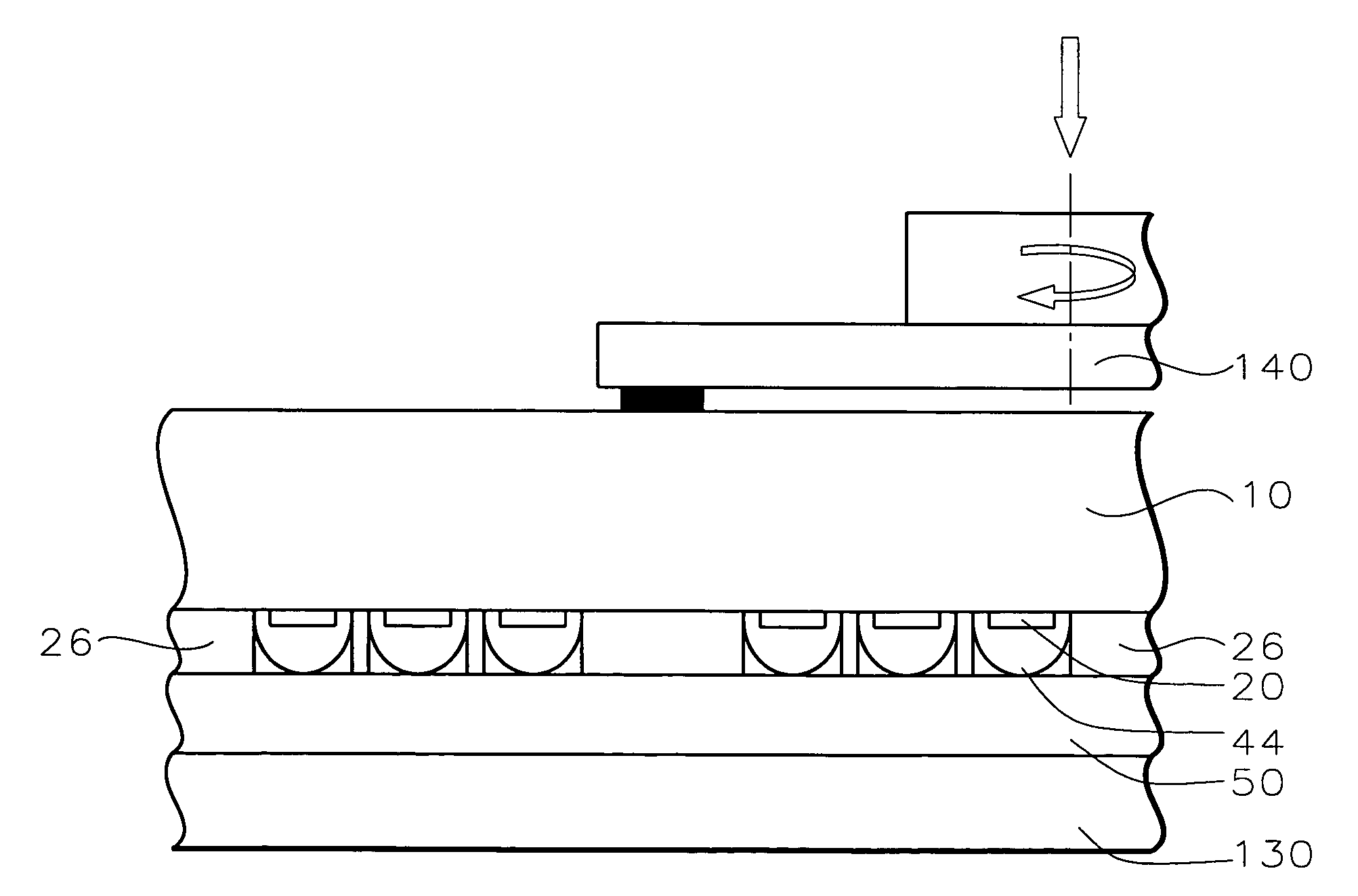 Method for ultra thinning bumped wafers for flip chip