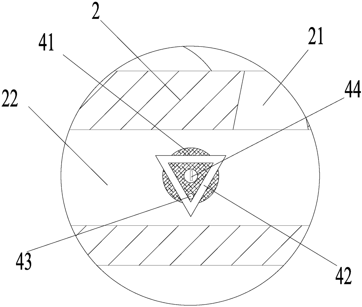 Controller with annular flow guiding cavities