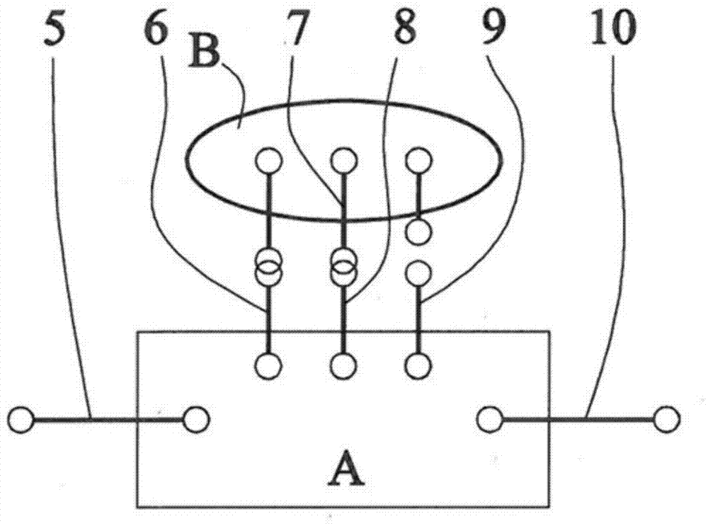 Power dividing multistage stepless variable-speed transmission device and stage changing method thereof