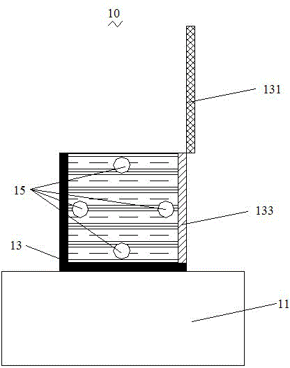 Anisotropy measurement device and measurement method of hydraulic characteristic of unsaturated soil body