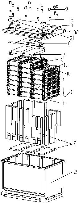 In-vehicle starting power supply