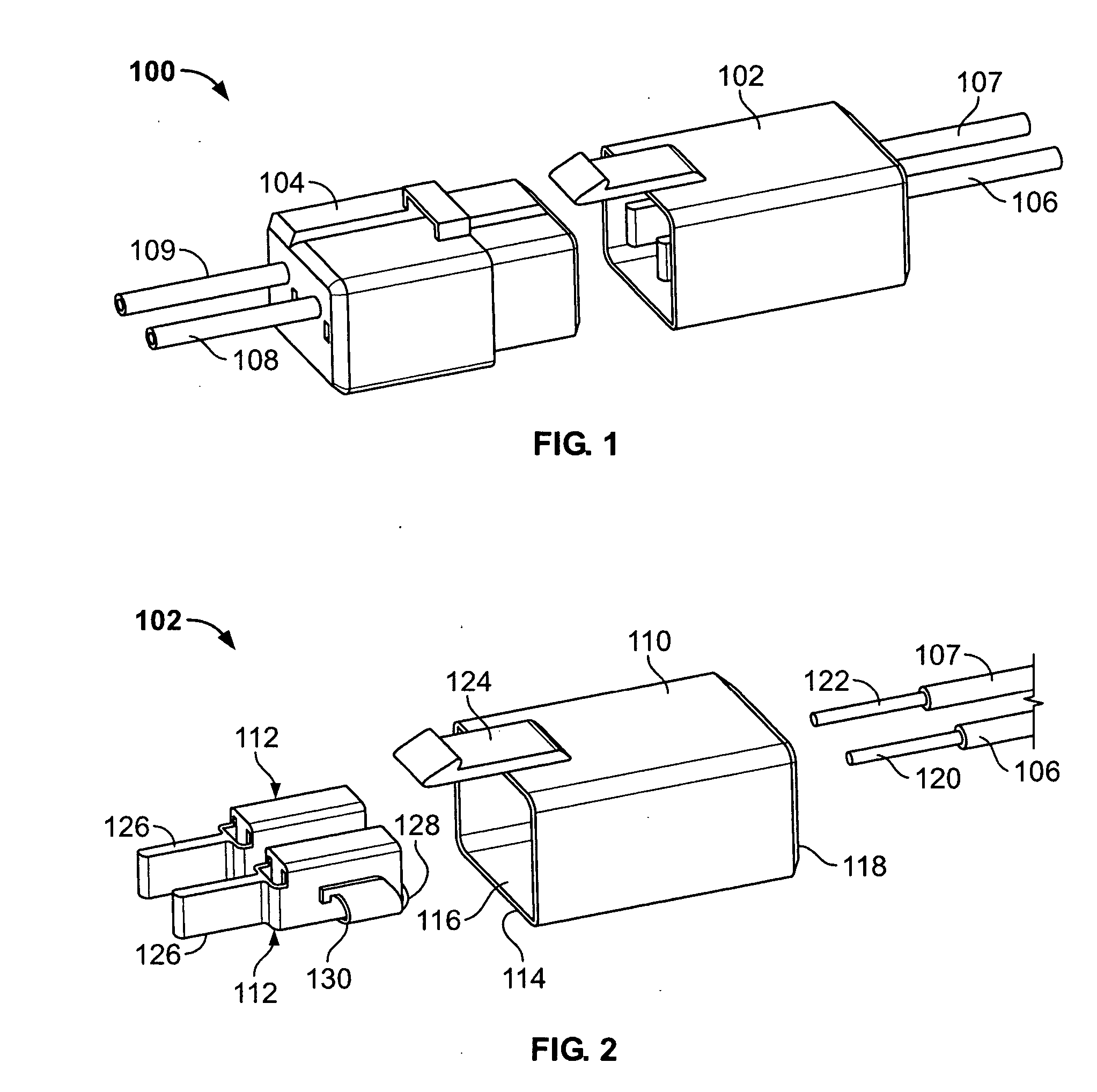 Hot plug wire contact and connector assembly