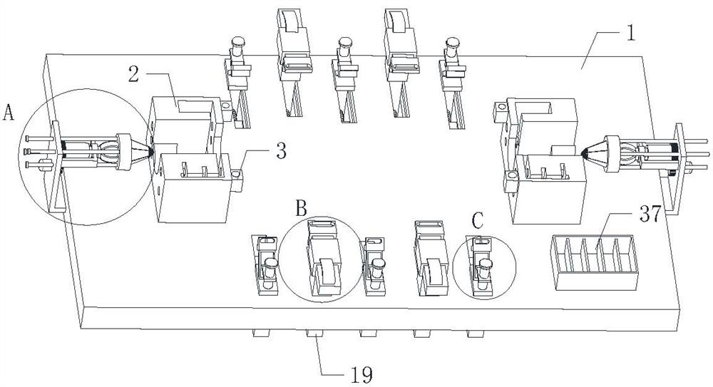 Sample vehicle tubular beam testing fixture