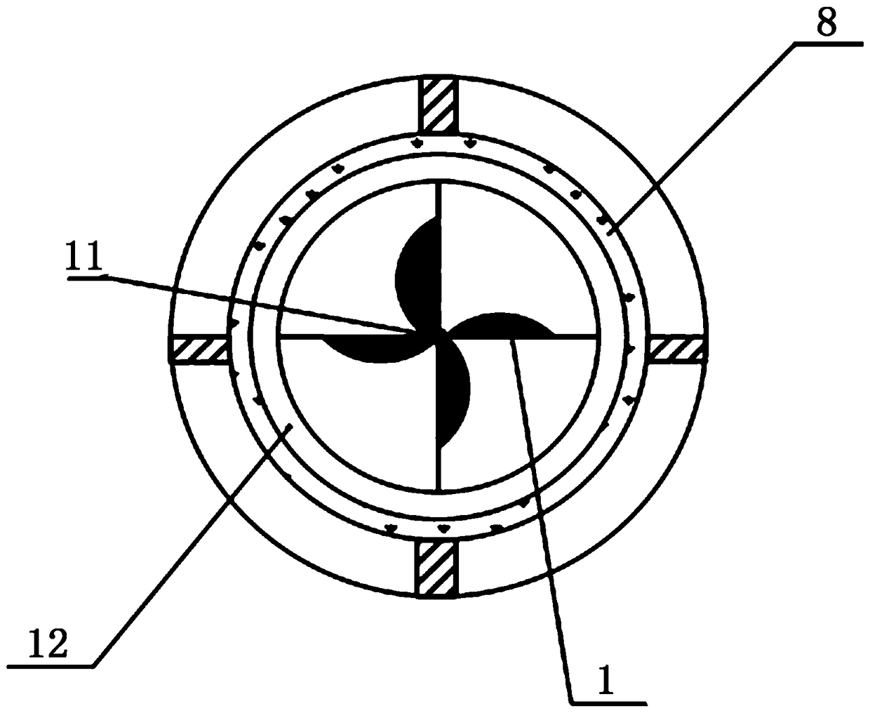 Hydraulic-power spontaneous heating cup