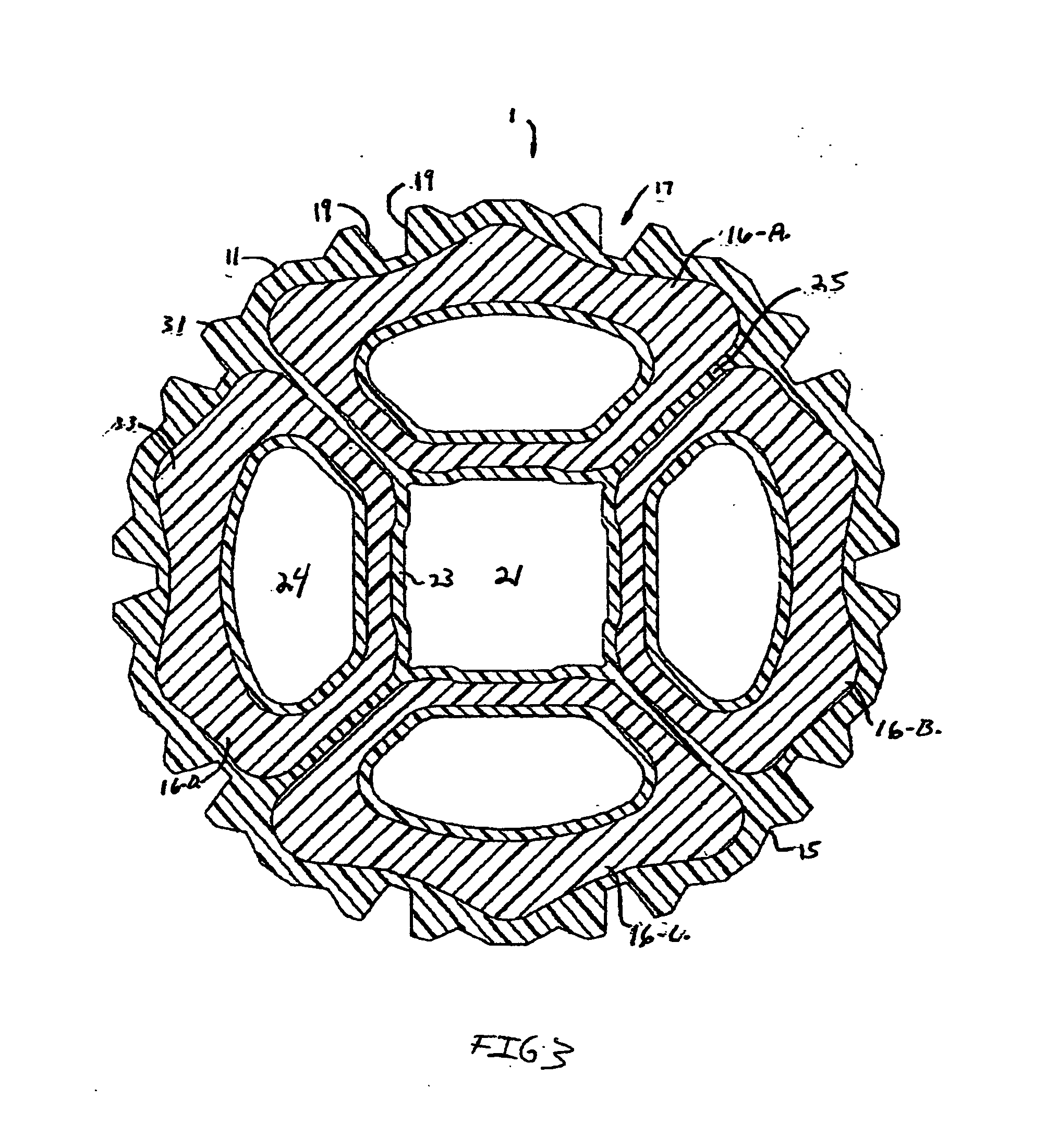 Sprocket for easy cleaning