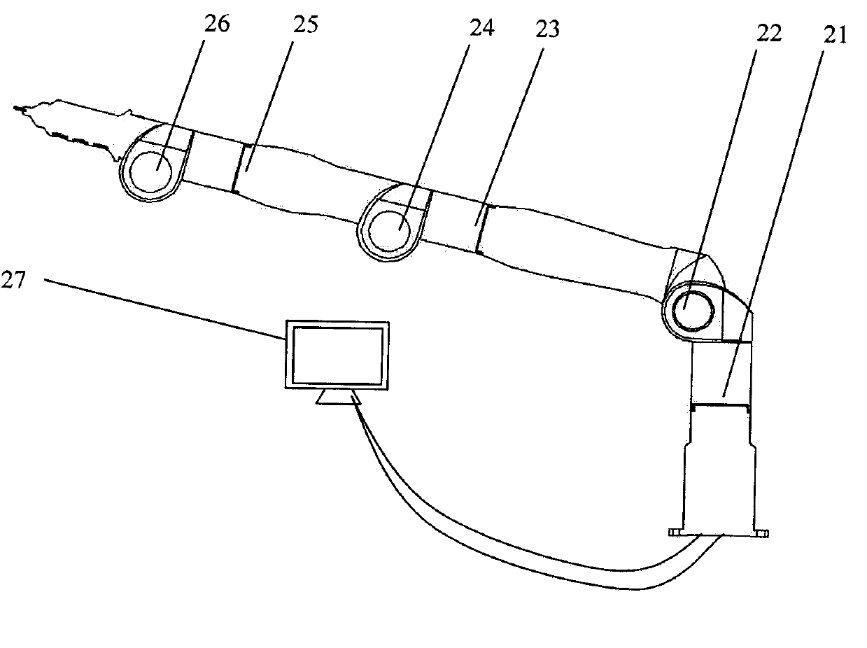 Gravity balance device and method of flexible coordinate measuring machine based on magnetic rheologic fluid