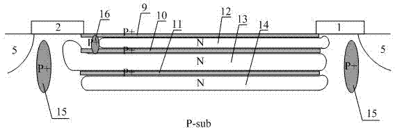 CMOS (complementary metal oxide semiconductor) image sensor capable of being used in multiple working modes