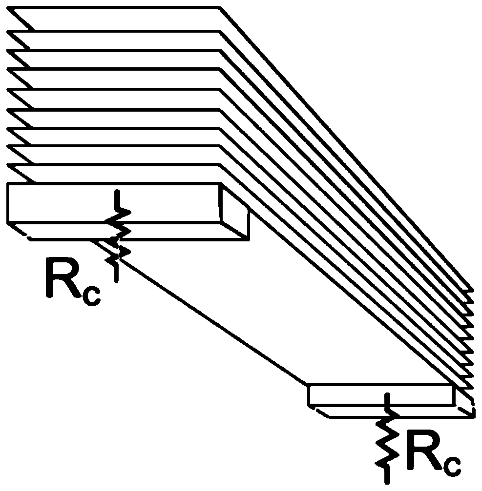 Vertical graphene interconnection structure-based on-chip spiral inductor