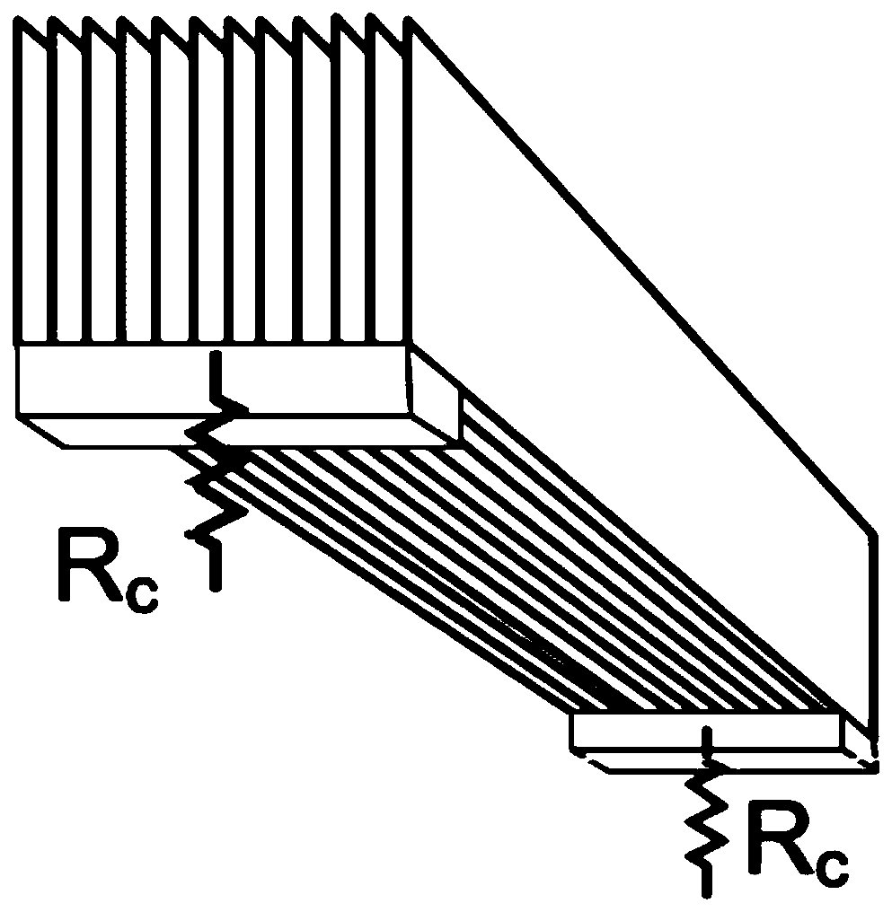 Vertical graphene interconnection structure-based on-chip spiral inductor