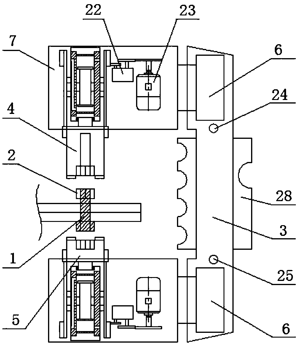 Full-automatic quick tightening mechanism suitable for bolt and nut