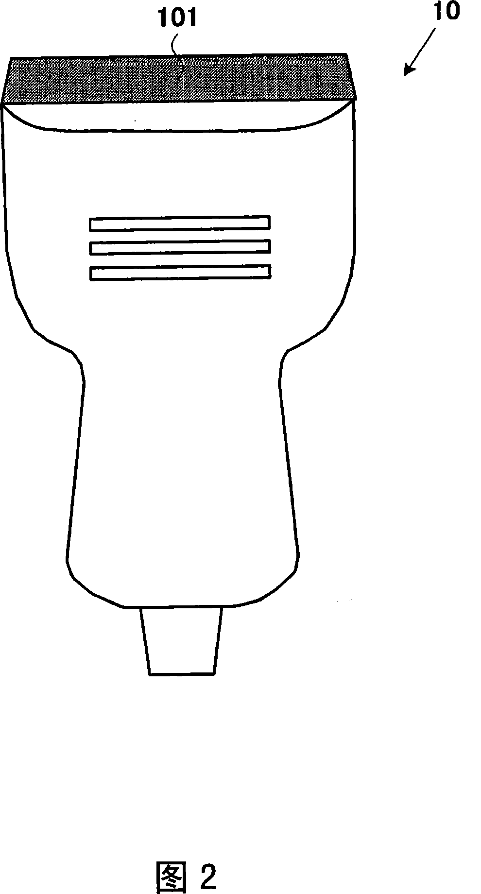 Ultrasonic probe and ultrasonic imaging device