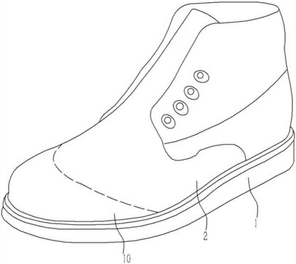 Antistatic safety shoes