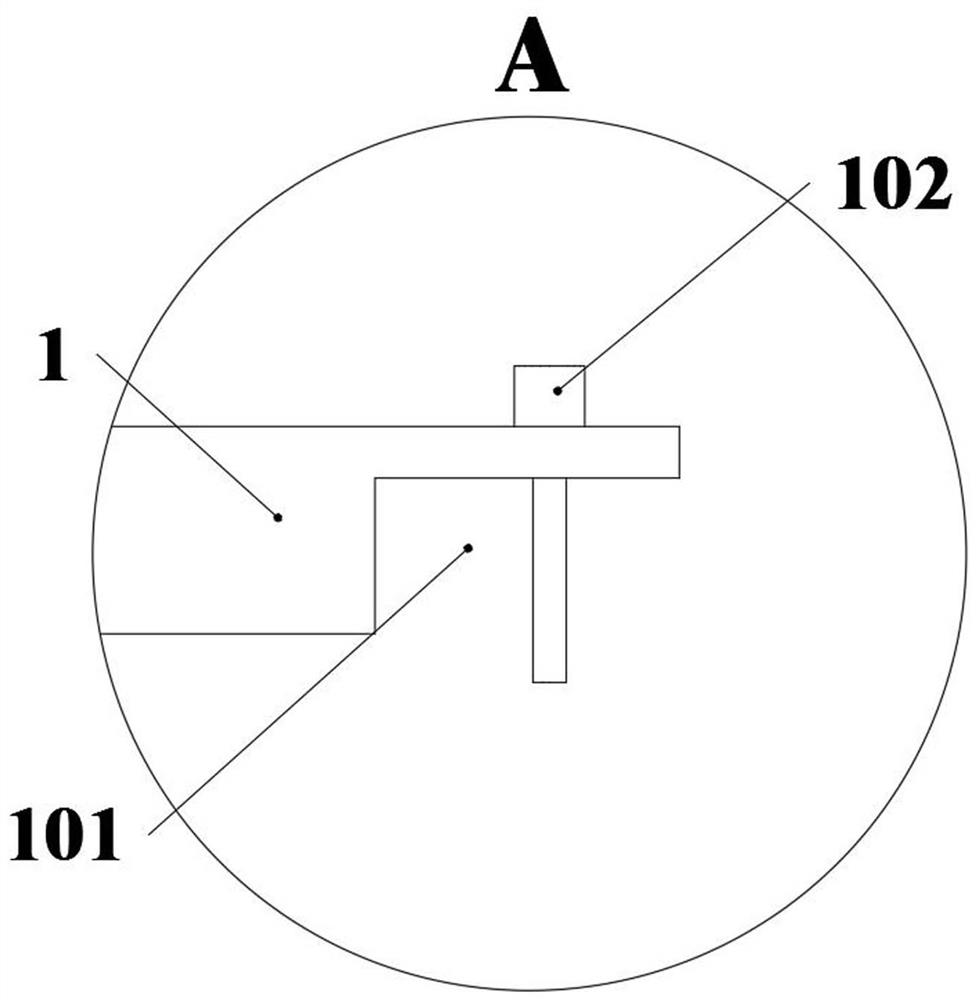 A calibration device for the production of processed auto parts