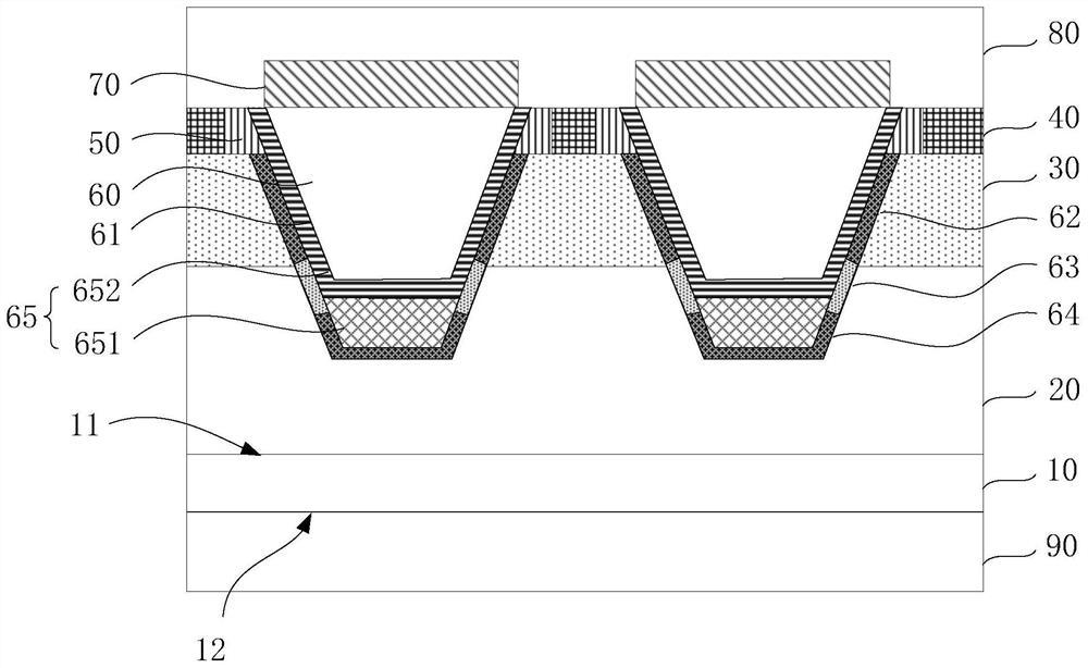 SiC MOSFET device and preparation method thereof