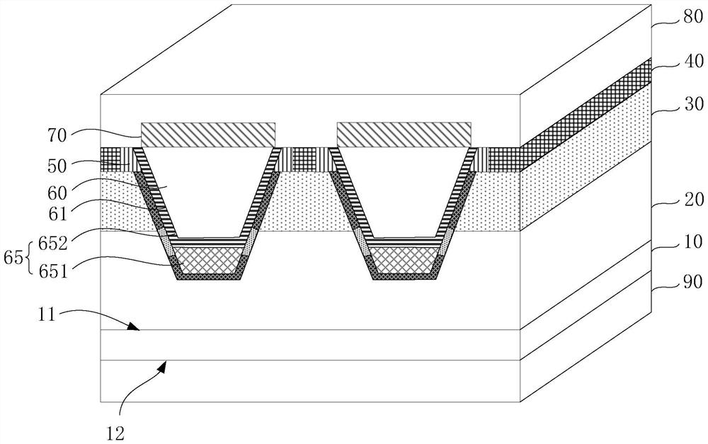 SiC MOSFET device and preparation method thereof