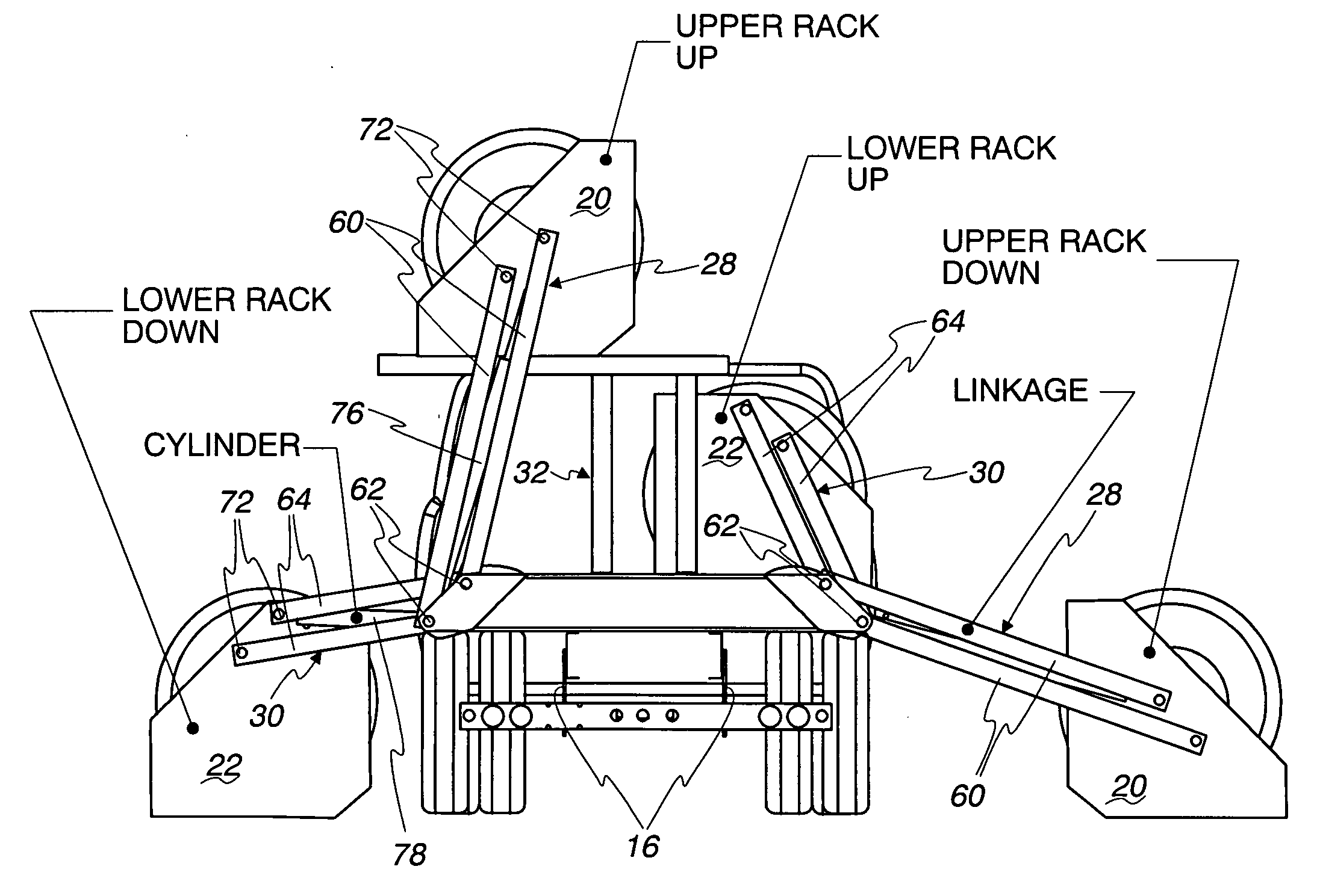 Tire lift, storage and transporter