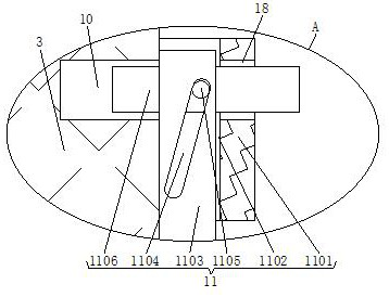 Quenching device for high-strength and high-toughness aluminum alloy machining