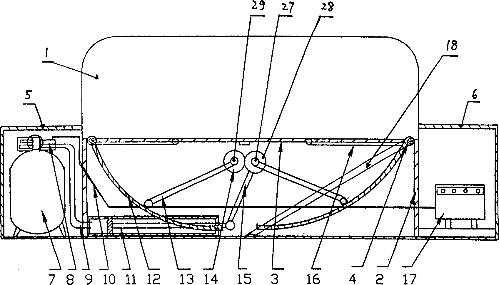 Anti-shock bed