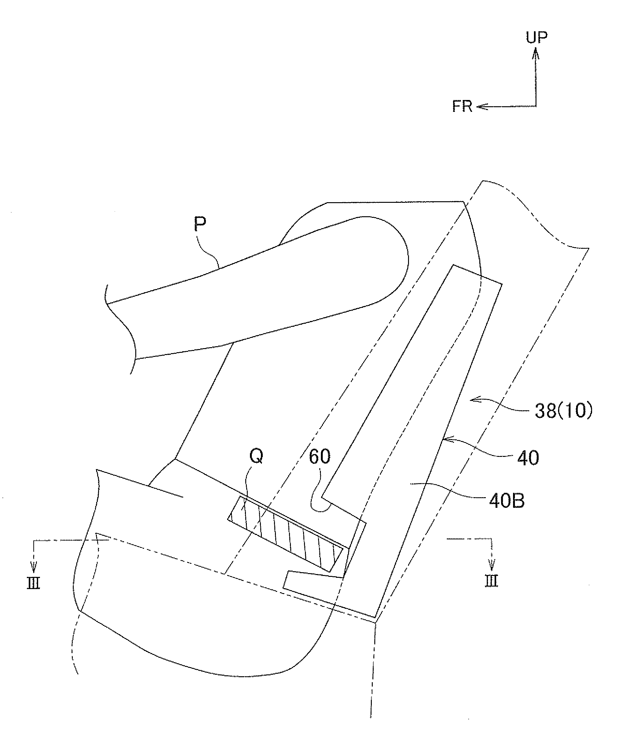 Vehicle side airbag apparatus