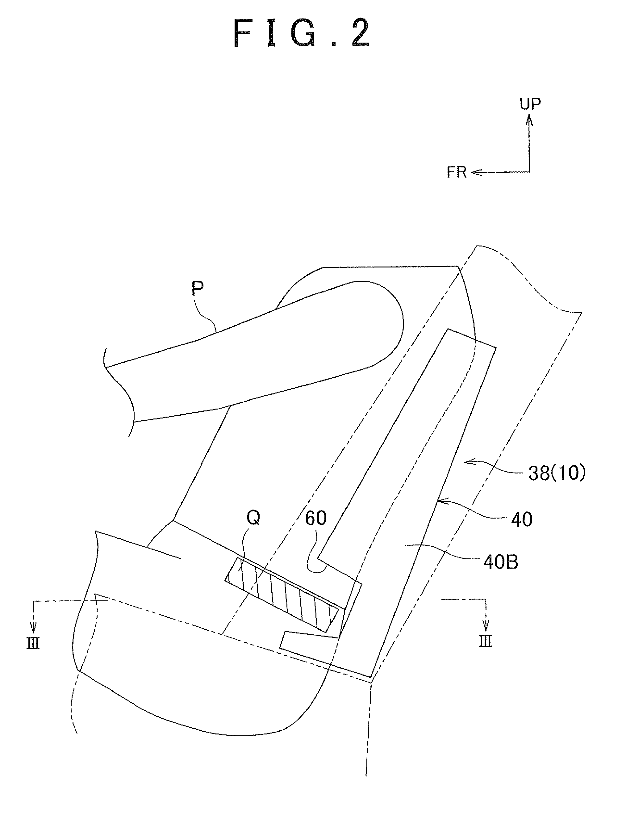 Vehicle side airbag apparatus