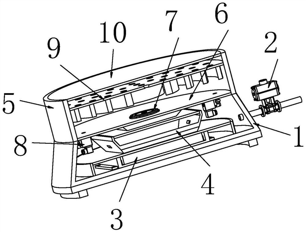 Steam chafing dish energy-gathering cover air pressure valve