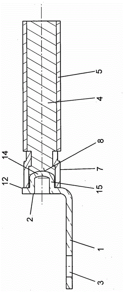 Connecting parts for electrical conductors