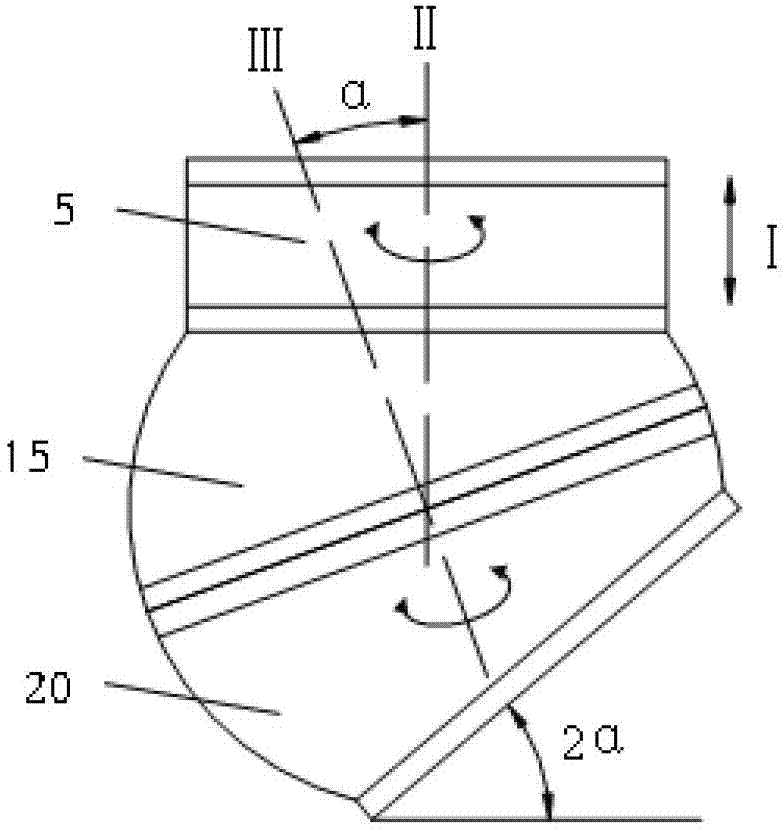 Submersible vehicle embedded type butting device