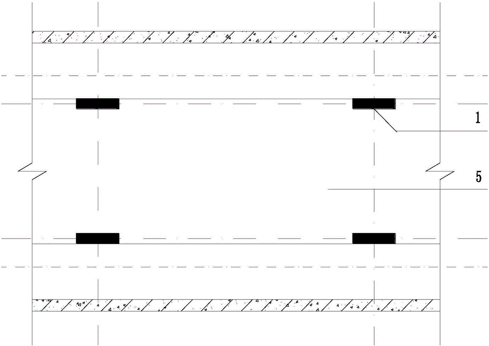 Construction method of arch frame shear wall type double-deck three-span subway station structure